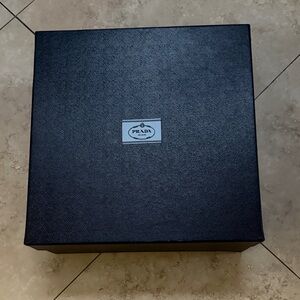 Prada Elegant Black Gift Box